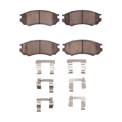 R1 Concepts R1 91-00 Nissan NX Front Optimum OE Pads & Hardware Kit