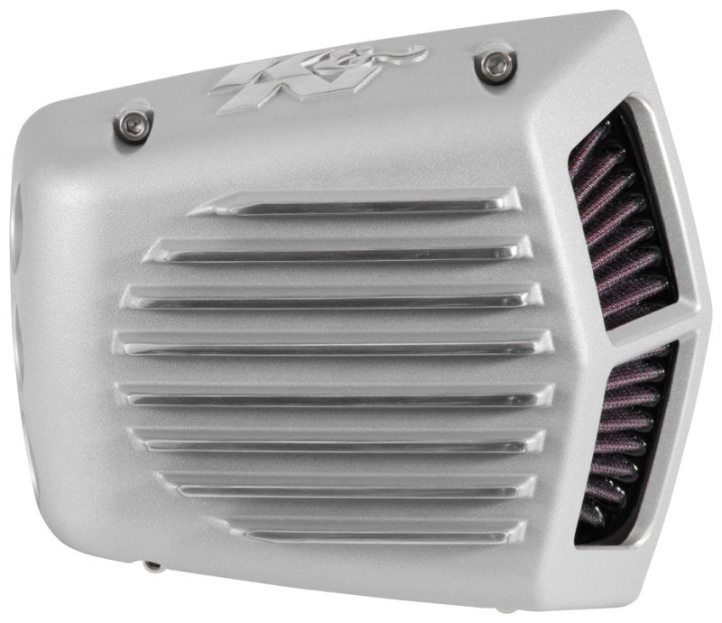 K&N Engineering K&N Street Metal Intake System 08-16 Harley-Davidson Shaker Silver H/D Touring Models