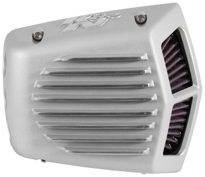K&N Engineering K&N Street Metal Intake System 08-16 Harley-Davidson Shaker Silver H/D Touring Models