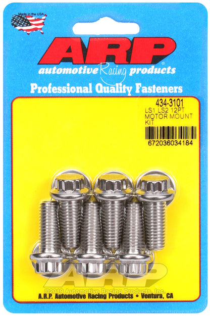 ARP LS1 LS2 SS 12pt Motor Mount Bolt Kit