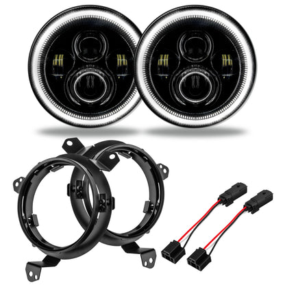 ORACLE Lighting Oracle Jeep Wrangler JL/Gladiator JT 7in. High Powered LED Headlights (Pair) - White