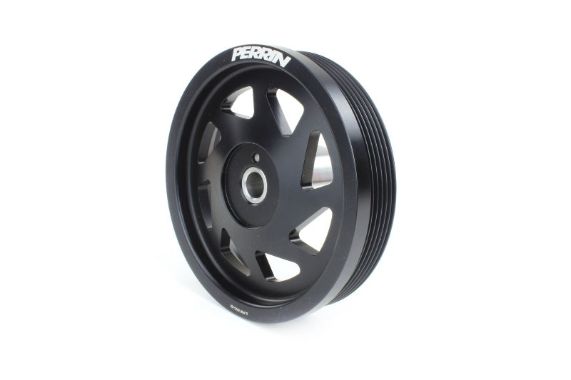 Perrin Performance PERRIN 22-26 Subaru WRX/BRZ & Toyota GR86 / 20-25 FXT/OBXT Lightweight Crank Pulley - Black