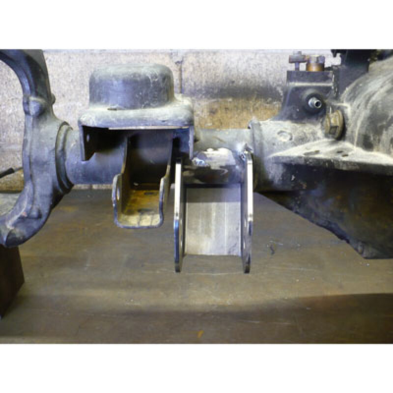 Synergy Mfg Synergy 07-18 Jeep Wrangler JK/JKU Front Axle HD Lower Control Arm Brackets 3.0in OD Axle Housing