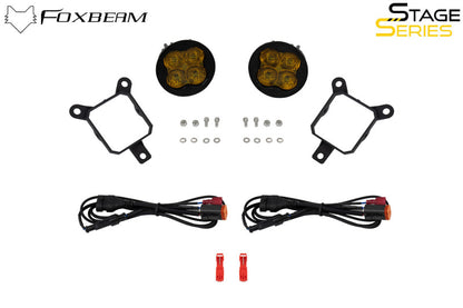 Diode Dynamics 2024+ Subaru Forester SS3 LED Sport Type Y Fog Light Kit - Yellow SAE