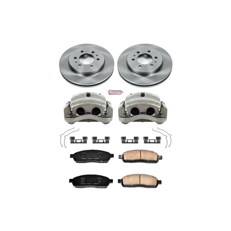 PowerStop Power Stop 2009 Ford F-150 Front Autospecialty Kit w/Cals