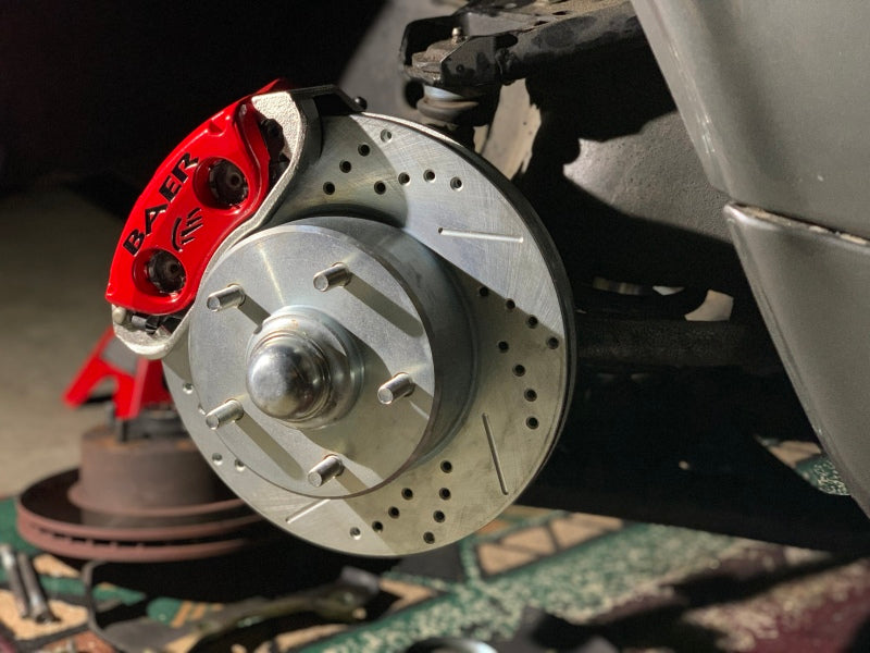 Baer Brakes 78-88 GM Malibu/El Camino/Monte Carlo/Regal 11in Classic Series Front Brake Kit - Red