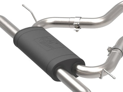 aFe Vulcan Series 2 1/2in 304 SS Cat-Back 19-20 Ford Edge ST V6 2.7L(tt)