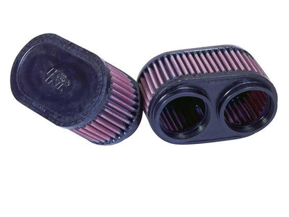 K&N Engineering K&N Filter Universal Filter 2 3/4 inch Dual Flange GSXR Oval (2/Box)
