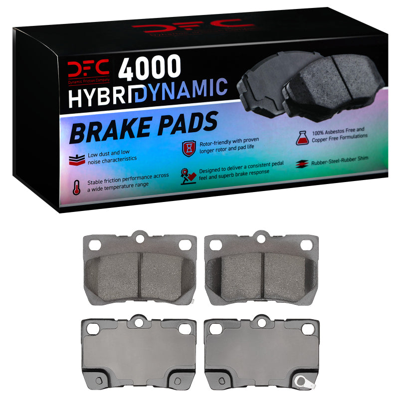 DFC 06-13 Lexus IS350 Rear 4000 Hybridynamic Brake Pads