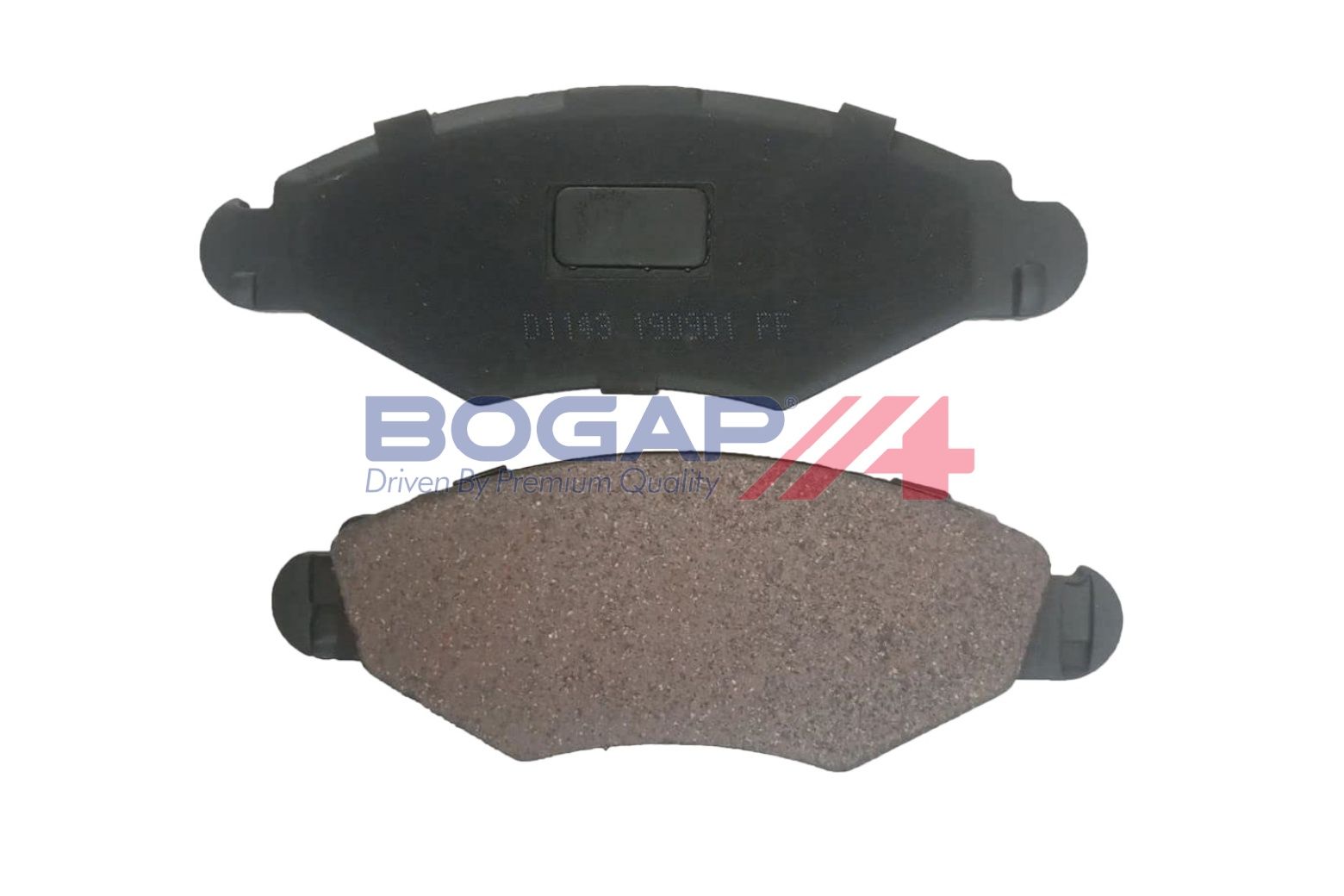 BOGAP P8210122 Brake Pad Set, Disc Brake | ML Performance Car Parts
