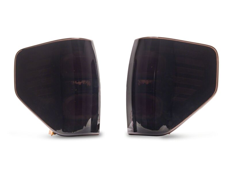 Raxiom 09-14 Ford F-150 Styleside Axial Series LED Tail Lights- Black Housing- Smoked Lens