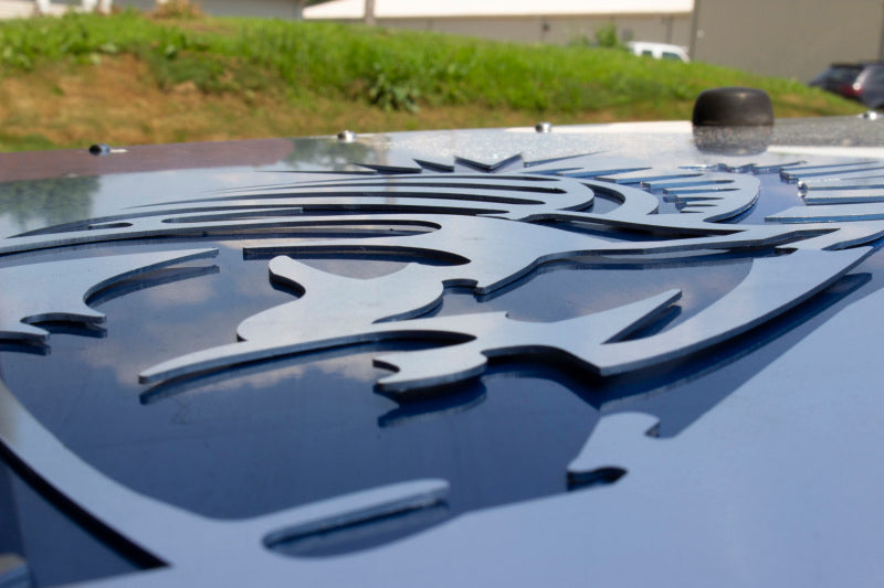 Fishbone Offroad 97-02 Jeep JK Jeep Wrangler Hood Louver - Black