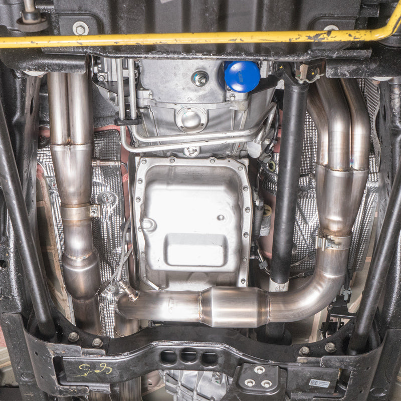 Stainless Works 2020-21 Silverado HD 6.6L 1-7/8in Long Tube Header Kit Factory Connect