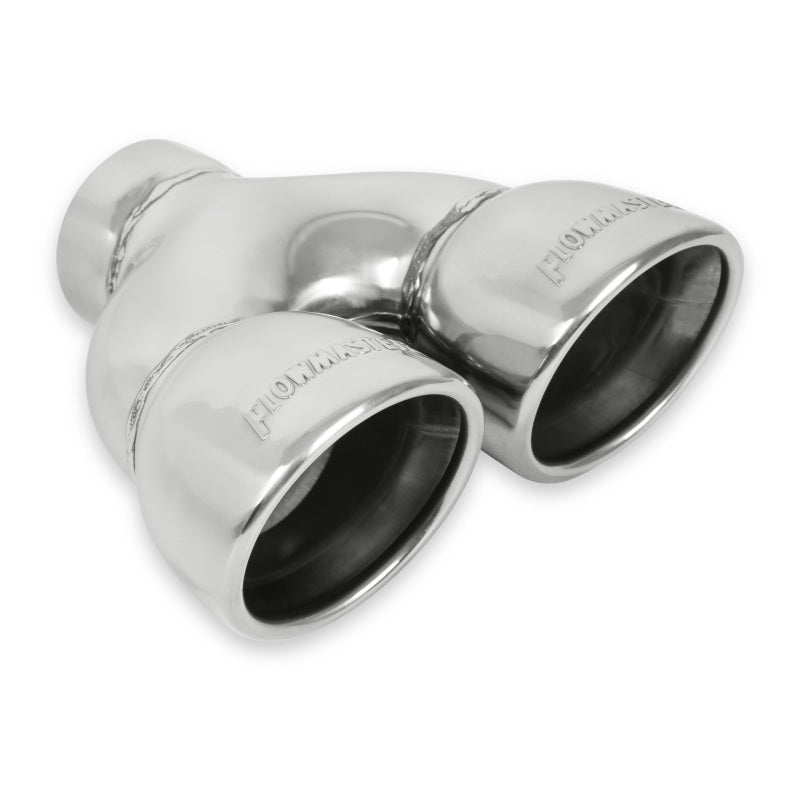 Flowmaster 3.5in. Dual X7.50in.X2.50in. SS Tip Roll