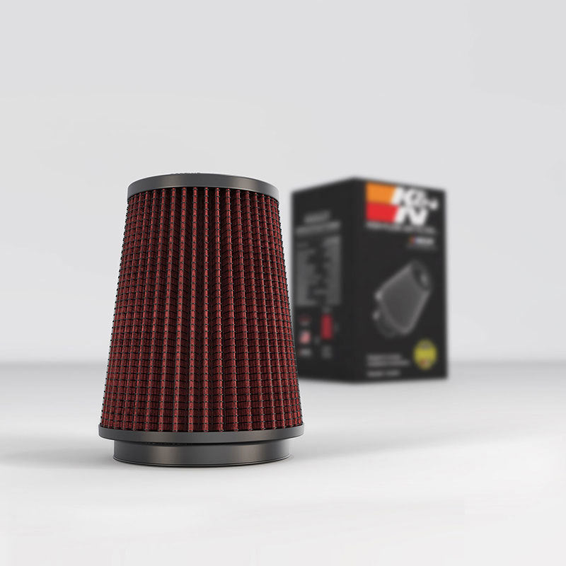 K&N Engineering K&N Universal Rubber Filter 3 1/2 inch FLG / 4 5/8 inch Base / 3-1/2 inch Top / 5 1/2 inch Height