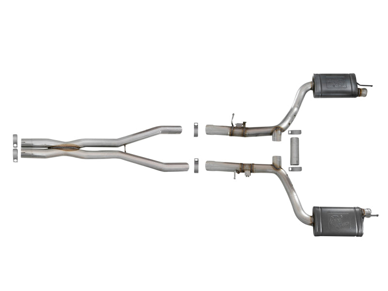 aFe POWER MACH Force-Xp 15-17 Dodge Challenger Hellcat V8-6.2L 304 SS Cat-Back Exhaust System