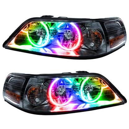 ORACLE Lighting Oracle 05-11 Lincoln Town Car SMD HL (Non-HID) - ColorSHIFT w/o Controller