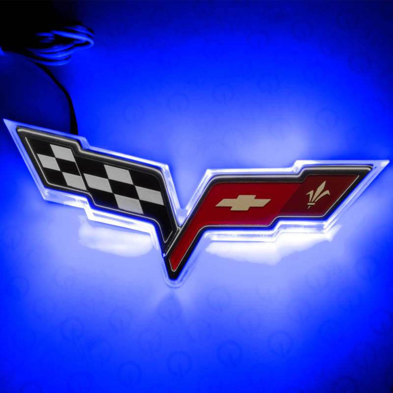 ORACLE Lighting Oracle Chevrolet Corvette C6 Illuminated Emblem - Blue