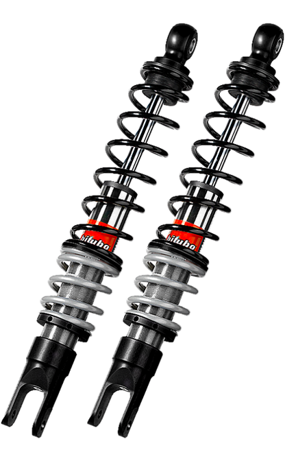 Bitubo Suspension Bitubo YGB0 Twinshocks Rear Adjustable: Spring Preload, Black Spring
