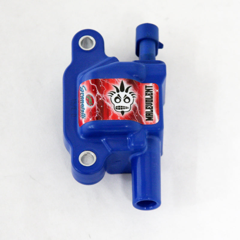 Granatelli Motor Sports Granatelli 05-13 GM LS1/LS2/LS3/LS4/LS5/LS6/LS7/LS9/LSA Malevolent Coil Packs - Blue (Single)