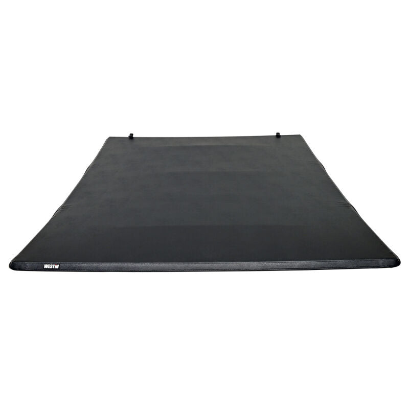 Westin 99-16 Ford F-250/350 Super Duty 6.75ft. Bed Soft Tri-Fold Tonneau Cover - Black