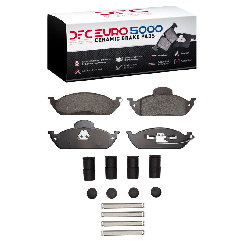 DFC 98-05 Mercedes-Benz ML320 Front Euro 5000 Ceramic Brake Pads and Hardware Kit