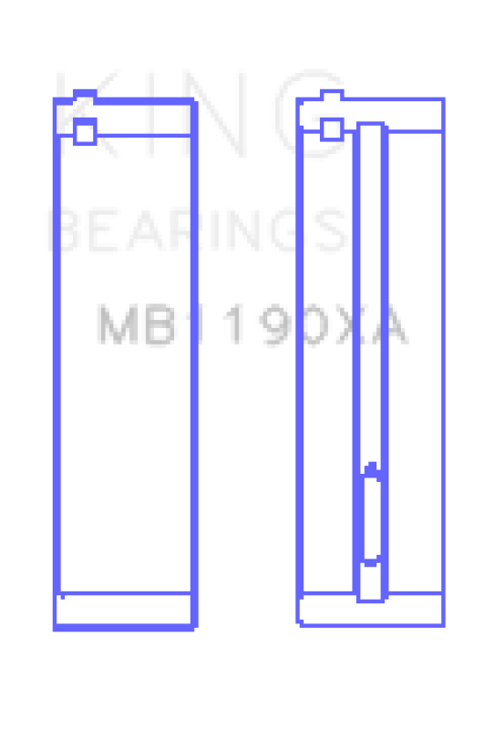 King Engine Bearings 2003-2005 Dodge Sprinter Van Standard Main Bearing Set