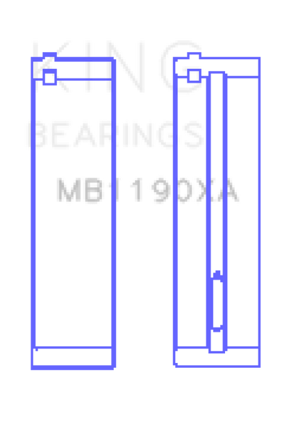King Engine Bearings 2003-2005 Dodge Sprinter Van Standard Main Bearing Set