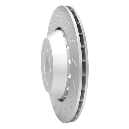 DFC 20-25 BMW X3 Left Rear Drilled Hi-Carbon Alloy Geomet Coated Rotor