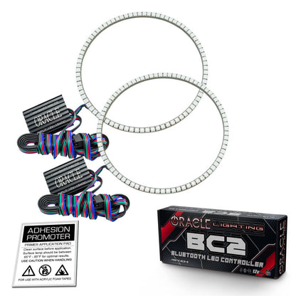 ORACLE Lighting Oracle Jeep Wrangler TJ 97-06 LED Waterproof Halo Kit - ColorSHIFT w/ BC1 Controller