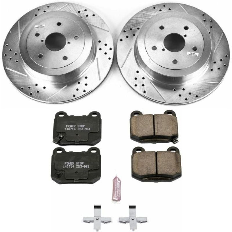 PowerStop Power Stop 05-07 Subaru Impreza Rear Z23 Evolution Sport Brake Kit