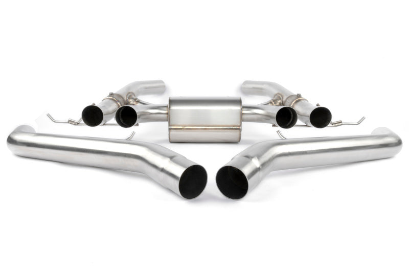 Dinan 21-27 BMW M3/M4 (G80/G82/G83) Valved Axleback Exhaust System - Polished Tips
