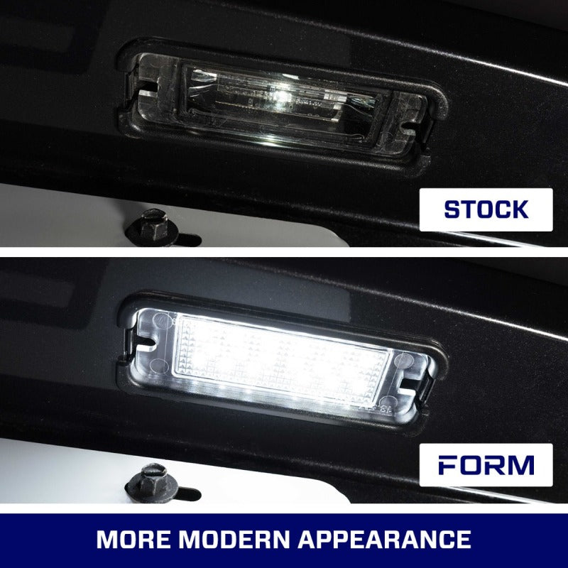 Form Lighting 2015+ Ford Mustang LED License Plate Lights (Pair)
