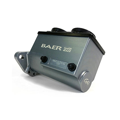 Baer Brakes GM/Ford 15/16in Bore Remaster 2-Bolt Right Port Master Cylinder Assembly - Gray