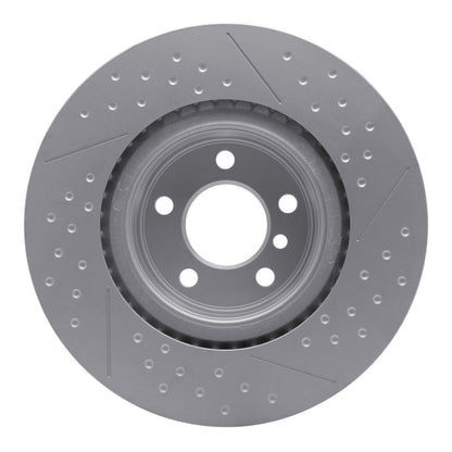 DFC 12-20 BMW 230i xDrive Rear GeoSPEC Coated Rotor - Dimpled and Slotted