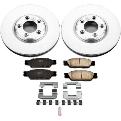 PowerStop Power Stop 02-05 Ford Thunderbird Front Z17 Evolution Geomet Coated Brake Kit