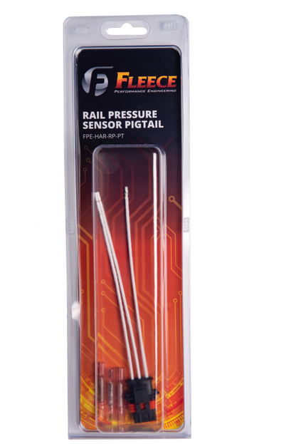 Fleece Performance Universal Rail Pressure Sensor w/6in Pigtail