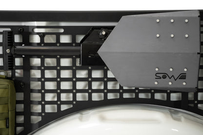 Addictive Desert Designs ADD 2021+ Ford F150 Raptor 66in Bed Side Molle Panels - Driver Front