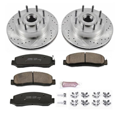 PowerStop Power Stop 10-11 Ford F-350 Super Duty Front Z23 Evolution Brake Kit