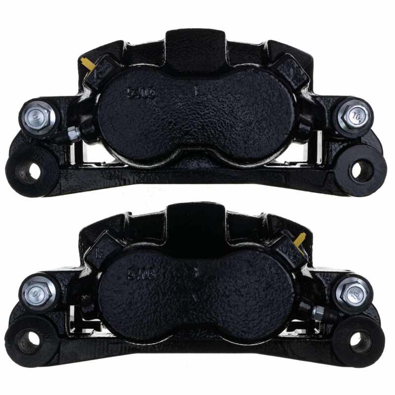 PowerStop Power Stop 00-05 Ford Excursion Front Black Caliper - Pair w/Bracket