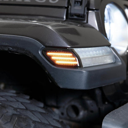 Form Lighting 2018 Wrangler JL LED Sidemarkers Clear (Pair)