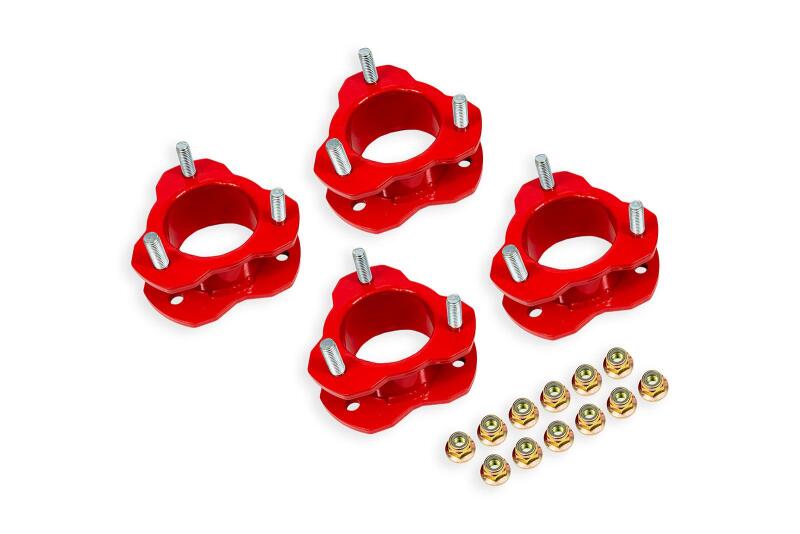 BMR Suspension BMR 21-25 Ford Bronco (Exc. Bronco Sport) 2in Leveling Kit - Red