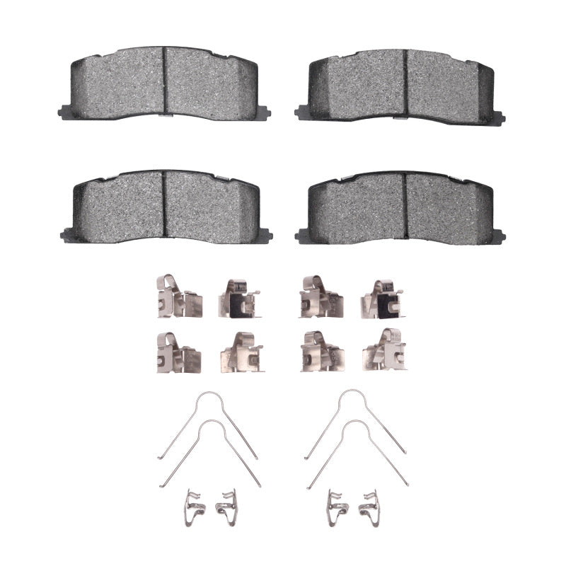 R1 Concepts R1 1991-1997 Toyota Previa Rear R1 Ceramic Pads & Hardware Kit