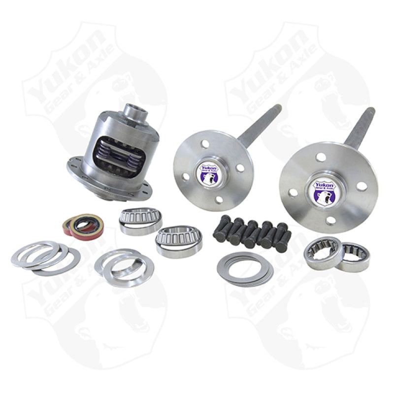 Yukon Gear & Axle Yukon Gear 79-93 Mustang Axle Kit / 28 Spline / 4 Lug Axles w/ Duragrip Positraction