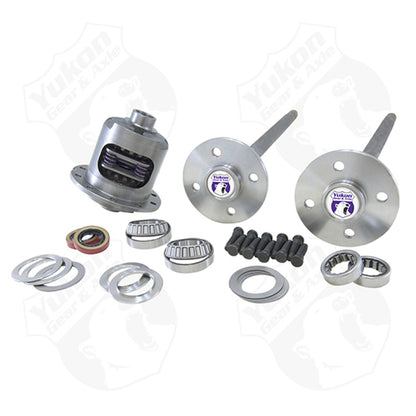Yukon Gear & Axle Yukon Gear 79-93 Mustang Axle Kit / 28 Spline / 4 Lug Axles w/ Duragrip Positraction