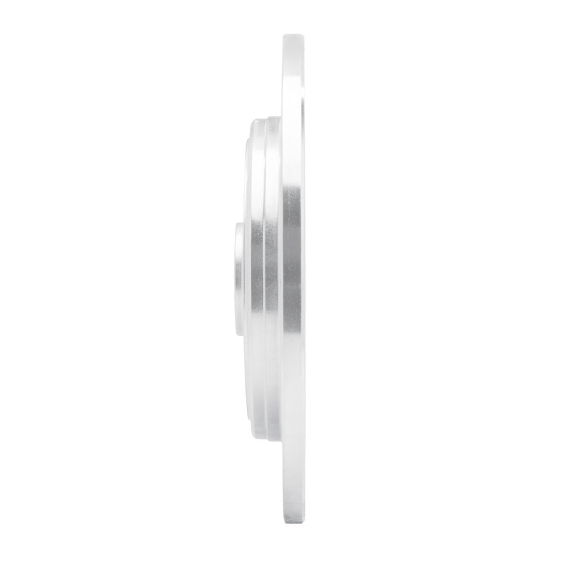R1 Concepts R1 86-89 Acura Integra Rear Right Drilled & Slotted Silver Brake Rotor