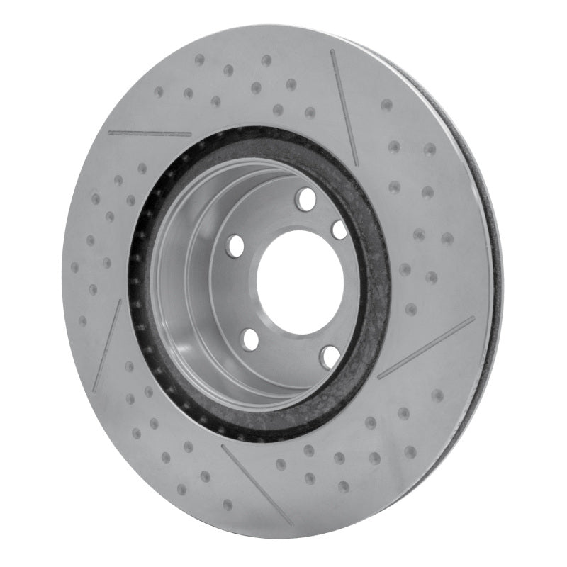 DFC 12-20 BMW M235I xDrive Rear Brake Rotor - Dimpled and Slotted
