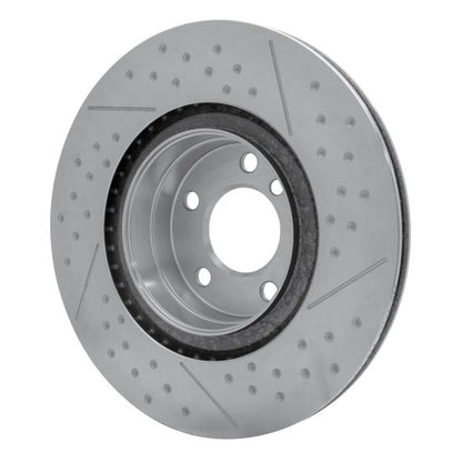 DFC 12-20 BMW M235I xDrive Rear Brake Rotor - Dimpled and Slotted