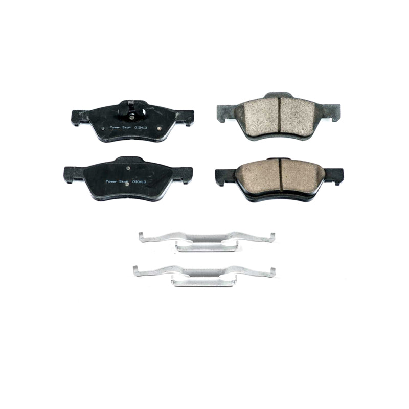 PowerStop Power Stop 10-12 Ford Escape Front Z17 Evolution Ceramic Brake Pads w/Hardware