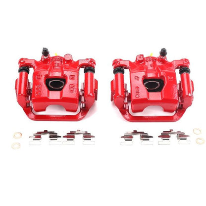 PowerStop Power Stop 11-17 Nissan Juke Rear Red Calipers w/Brackets - Pair